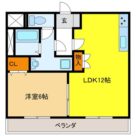 サンコーポ八代の物件間取画像